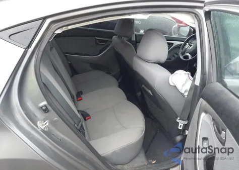 2013 Hyundai Elantra Gls z USA, uszkodzony, nr VIN 5NPDH4AE7DH173891